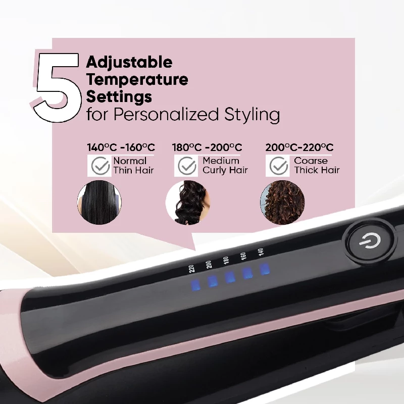 Vega Hair Straightener- Black, 365 g-2.webp